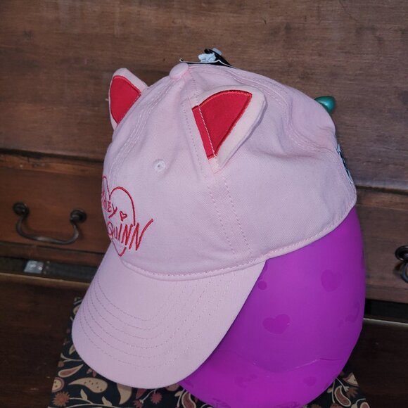Harley Quinn Birds of Prey Pink Cap New with Tags - Picture 3 of 13